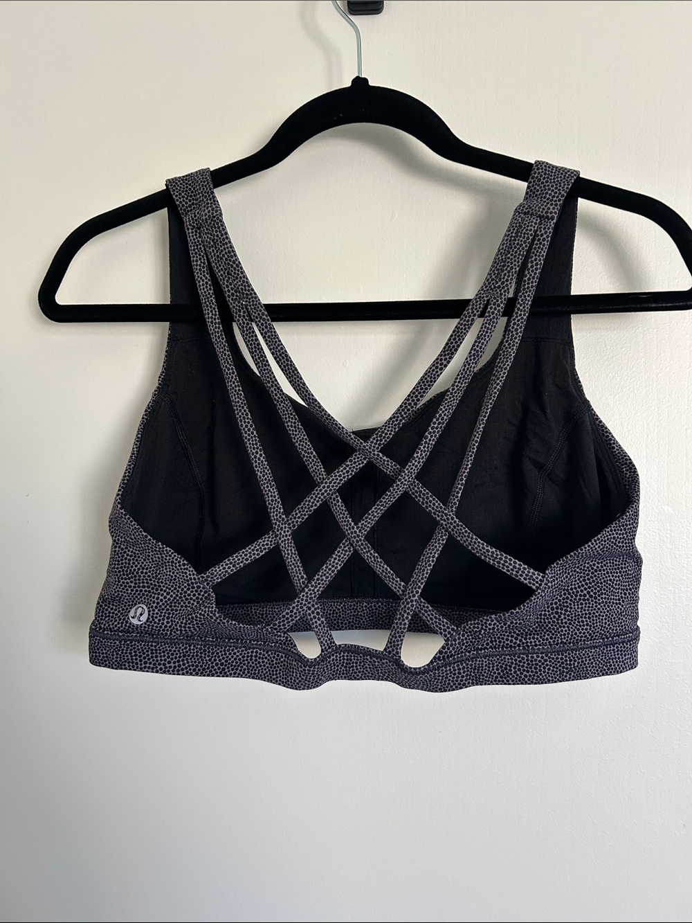 lululemon athletica Purple Speckled Strappy Sports Bra - Picture 4 of 4